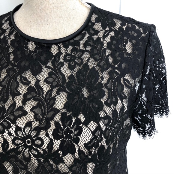 ✨Talbots Black Lace Special Occasion Top - Picture 4 of 8